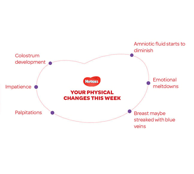 Your Physical Changes on 35th  week